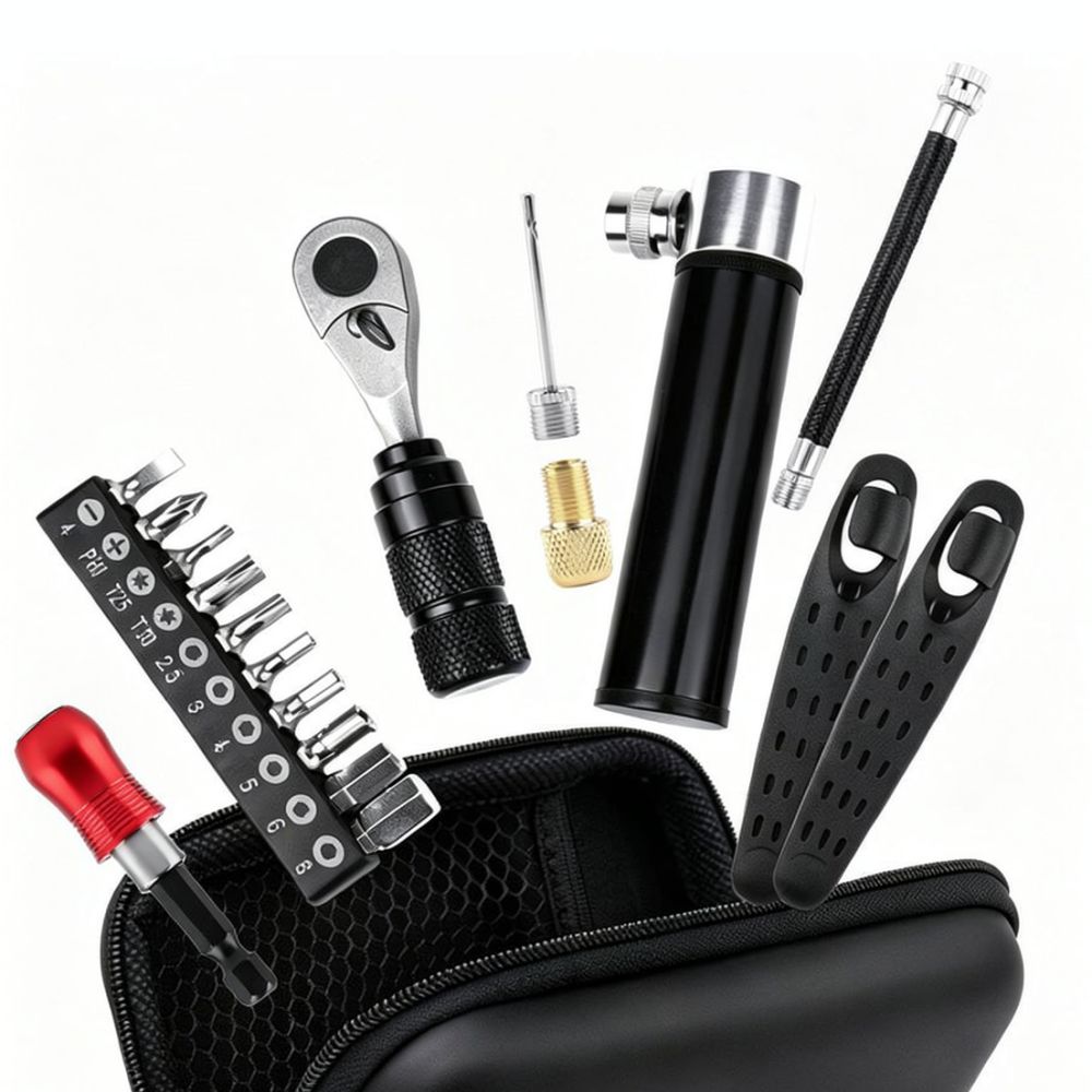 ชุดเครื่องมือซ่อมจักรยานครบวงจ - Cycling Commute Essentials บทวิจารณ์และราคา