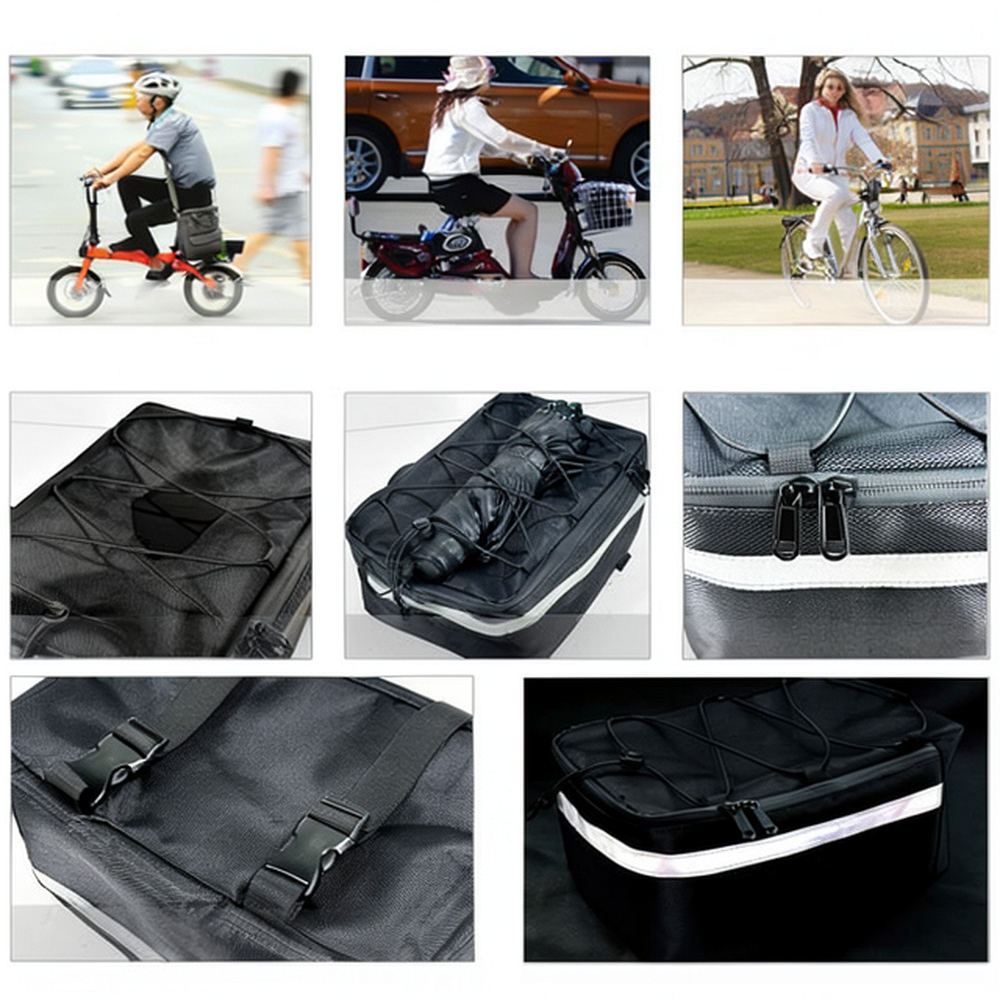 กระเป๋าท้ายจักรยานกันน้ำ ความจ - Cycling Commute Essentials บทวิจารณ์และราคา