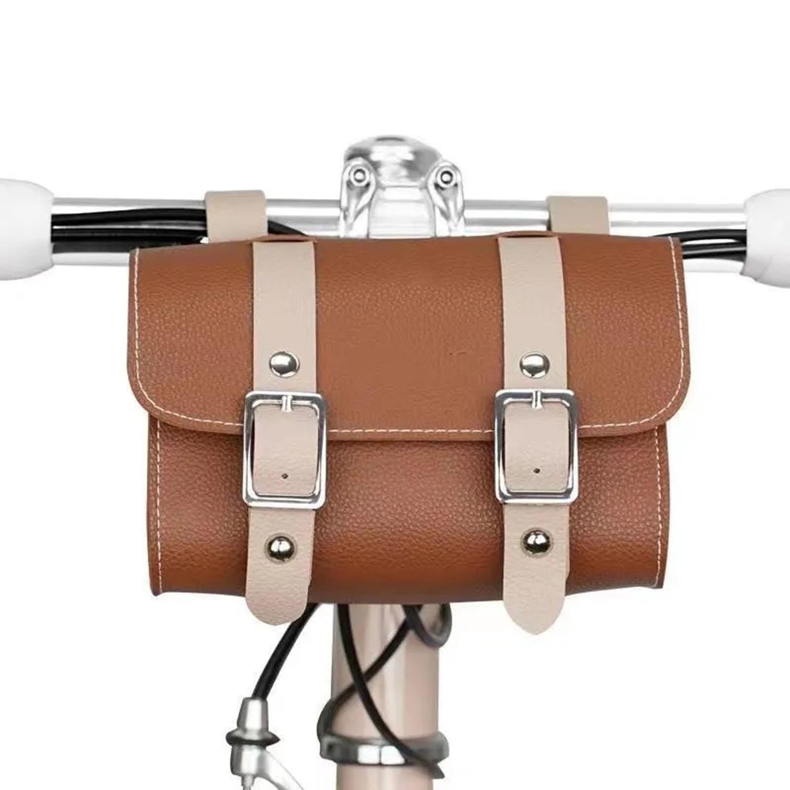 กระเป๋าติดแฮนด์จักรยานสีกาแฟ ก - Cycling Commute Essentials บทวิจารณ์และราคา